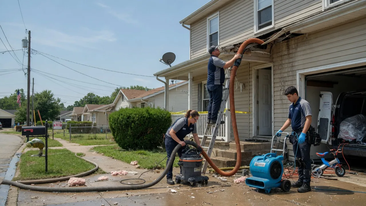 Water Damage Restoration in Terlton, OK near me